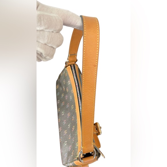 Dooney and Bourke Multicolor Signature Hobo Shoulder Bag - Picture 11 of 16